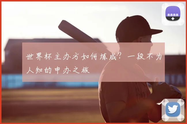世界杯主办方如何炼成?一段不为人知的申办之旅