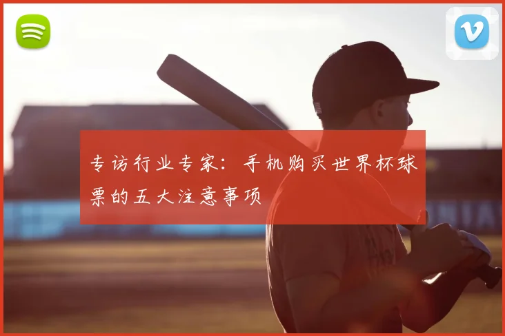 专访行业专家:手机购买世界杯球票的五大注意事项